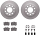 Purchase Top-Quality DYNAMIC FRICTION COMPANY - 4312-73013 - Rear Disc Brake Kit pa4