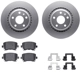 Purchase Top-Quality DYNAMIC FRICTION COMPANY - 4312-73027 - Rear Disc Brake Kit pa1