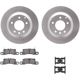 Purchase Top-Quality DYNAMIC FRICTION COMPANY - 4312-74043 - Rear Disc Brake Kit pa4