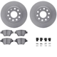 Purchase Top-Quality DYNAMIC FRICTION COMPANY - 4312-74044 - Rear Disc Brake Kit pa1