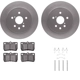Purchase Top-Quality Rear Disc Brake Kit by DYNAMIC FRICTION COMPANY - 4312-75011 pa3