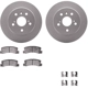 Purchase Top-Quality DYNAMIC FRICTION COMPANY - 4312-76003 - Rear Disc Brake Kit pa2
