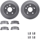 Purchase Top-Quality DYNAMIC FRICTION COMPANY - 4312-76004 - Rear Disc Brake Kit pa1