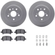 Purchase Top-Quality DYNAMIC FRICTION COMPANY - 4312-76036 - Rear Disc Brake Kit pa1