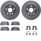 Purchase Top-Quality DYNAMIC FRICTION COMPANY - 4312-76044 - Rear Disc Brake Kit pa1