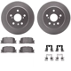 Purchase Top-Quality DYNAMIC FRICTION COMPANY - 4312-76044 - Rear Disc Brake Kit pa2