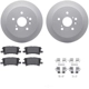 Purchase Top-Quality DYNAMIC FRICTION COMPANY - 4312-76060 - Rear Disc Brake Kit pa1