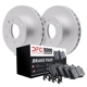 Purchase Top-Quality DYNAMIC FRICTION COMPANY - 4312-76080 - Rear Disc Brake Kit pa1