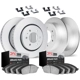 Purchase Top-Quality DYNAMIC FRICTION COMPANY - 4314-67031 - Rear Disc Brake Kit pa1