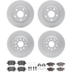 Purchase Top-Quality DYNAMIC FRICTION COMPANY - 4314-74022 - Brake Kit pa8
