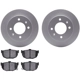 Purchase Top-Quality DYNAMIC FRICTION COMPANY - 4502-03092 - Rear Disc Brake Kit pa1