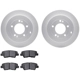 Purchase Top-Quality DYNAMIC FRICTION COMPANY - 4502-03121 - Rear Disc Brake Kit pa1