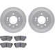 Purchase Top-Quality DYNAMIC FRICTION COMPANY - 4502-03123 - Rear Disc Brake Kit pa1