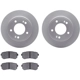 Purchase Top-Quality DYNAMIC FRICTION COMPANY - 4502-03140 - Rear Disc Brake Kit pa1