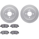 Purchase Top-Quality DYNAMIC FRICTION COMPANY - 4502-03151 - Rear Disc Brake Kit pa1