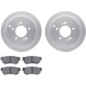 Purchase Top-Quality DYNAMIC FRICTION COMPANY - 4502-03154 - Rear Disc Brake Kit pa1