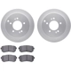 Purchase Top-Quality DYNAMIC FRICTION COMPANY - 4502-03156 - Rear Disc Brake Kit pa1