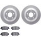 Purchase Top-Quality DYNAMIC FRICTION COMPANY - 4502-03163 - Rear Disc Brake Kit pa1