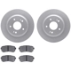 Purchase Top-Quality DYNAMIC FRICTION COMPANY - 4502-03185 - Rear Disc Brake Kit pa1
