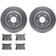 Purchase Top-Quality DYNAMIC FRICTION COMPANY - 4502-10004 - Rear Disc Brake Kit pa1