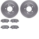 Purchase Top-Quality Rear Disc Brake Kit DYNAMIC FRICTION COMPANY - 4502-21072 pa2