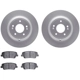 Purchase Top-Quality DYNAMIC FRICTION COMPANY - 4502-21081 - Rear Disc Brake Kit pa1