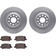 Purchase Top-Quality DYNAMIC FRICTION COMPANY - 4502-26011 - Rear Disc Brake Kit pa2