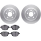 Purchase Top-Quality DYNAMIC FRICTION COMPANY - 4502-31221 - Rear Disc Brake Kit pa1