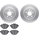 Purchase Top-Quality DYNAMIC FRICTION COMPANY - 4502-31222 - Rear Disc Brake Kit pa2