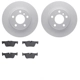 Purchase Top-Quality DYNAMIC FRICTION COMPANY - 4502-31236 - Rear Disc Brake Kit pa1
