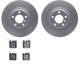 Purchase Top-Quality DYNAMIC FRICTION COMPANY - 4502-31240 - Rear Disc Brake Kit pa1