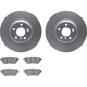 Purchase Top-Quality DYNAMIC FRICTION COMPANY - 4502-31249 - Rear Disc Brake Kit pa2