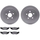 Purchase Top-Quality DYNAMIC FRICTION COMPANY - 4502-39036 - Rear Disc Brake Kit pa1