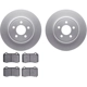 Purchase Top-Quality DYNAMIC FRICTION COMPANY - 4502-39049 - Rear Disc Brake Kit pa1