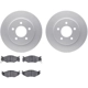 Purchase Top-Quality DYNAMIC FRICTION COMPANY - 4502-40041 - Disc Brake Kit pa1