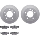 Purchase Top-Quality DYNAMIC FRICTION COMPANY - 4502-40094 - Rear Disc Brake Kit pa1