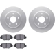 Purchase Top-Quality DYNAMIC FRICTION COMPANY - 4502-40147 - Rear Disc Brake Kit pa2