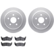 Purchase Top-Quality DYNAMIC FRICTION COMPANY - 4502-42043 - Rear Disc Brake Kit pa1