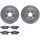 Purchase Top-Quality DYNAMIC FRICTION COMPANY - 4502-42050 - Rear Disc Brake Kit pa1