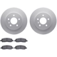 Purchase Top-Quality DYNAMIC FRICTION COMPANY - 4502-45046 - Disc Brake Kit pa1