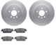 Purchase Top-Quality DYNAMIC FRICTION COMPANY - 4502-46079 - Ensembre de disques de frein arrière pa1