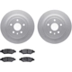 Purchase Top-Quality DYNAMIC FRICTION COMPANY - 4502-46085 - Rear Disc Brake Kit pa1