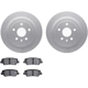 Purchase Top-Quality DYNAMIC FRICTION COMPANY - 4502-46087 - Rear Disc Brake Kit pa1
