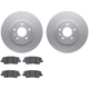 Purchase Top-Quality DYNAMIC FRICTION COMPANY - 4502-46098 - Rear Disc Brake Kit pa1