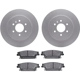 Purchase Top-Quality DYNAMIC FRICTION COMPANY - 4502-46124 - Rear Disc Brake Kit pa1
