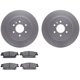 Purchase Top-Quality DYNAMIC FRICTION COMPANY - 4502-46125 - Rear Disc Brake Kit pa1