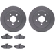 Purchase Top-Quality DYNAMIC FRICTION COMPANY - 4502-47062 - Rear Disc Brake Kit pa1