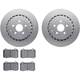 Purchase Top-Quality DYNAMIC FRICTION COMPANY - 4502-47095 - Rear Disc Brake Kit pa1