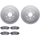 Purchase Top-Quality DYNAMIC FRICTION COMPANY - 4502-48123 - Rear Disc Brake Kit pa1