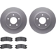 Purchase Top-Quality DYNAMIC FRICTION COMPANY - 4502-52023 - Rear Disc Brake Kit pa2